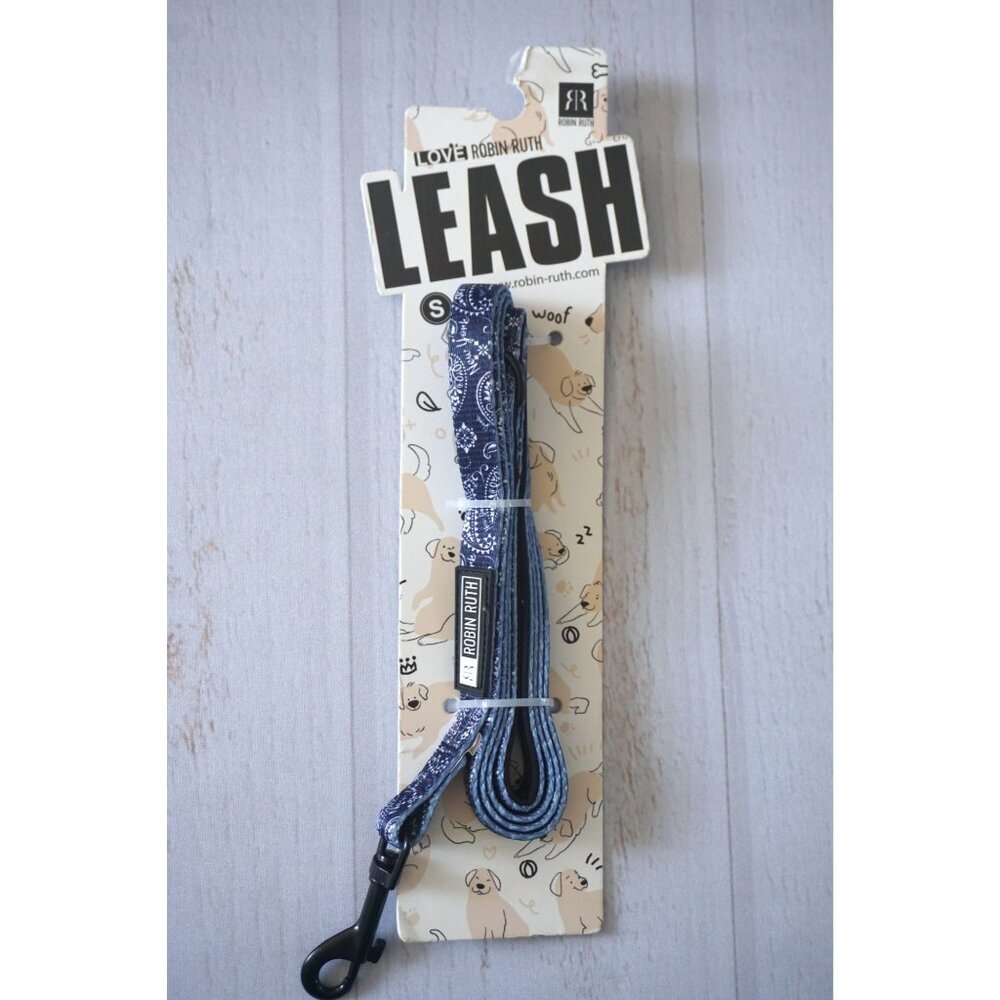 Robin Ruth NY Dog Leash Blue - Size S, NWT